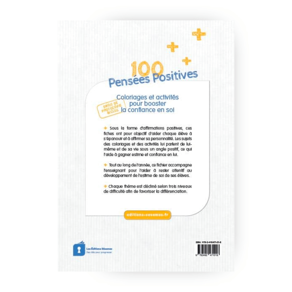 100 Pensées Positives - - Les éditions Sésames