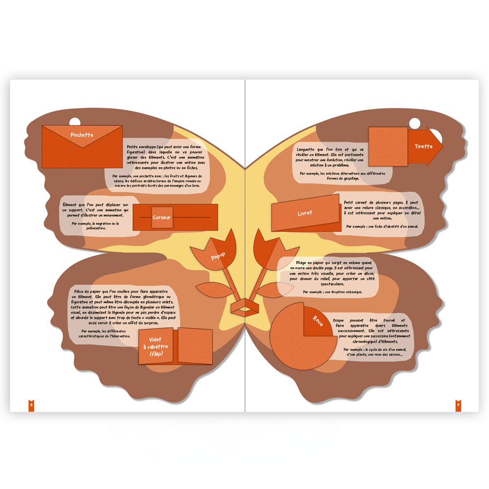 Créer des lapbooks : les papillons