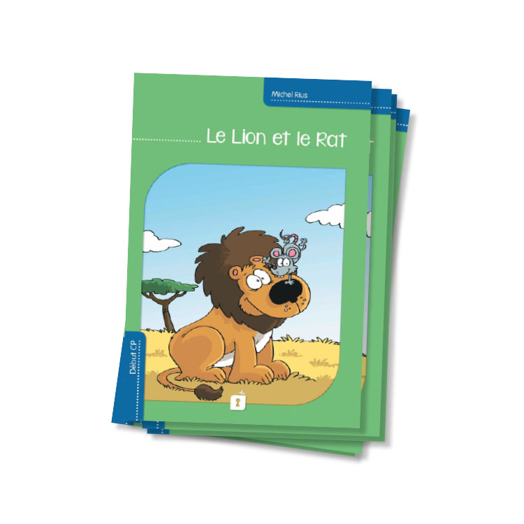 Le Lion et le Rat - Lot 5 livres - Les éditions Sésames