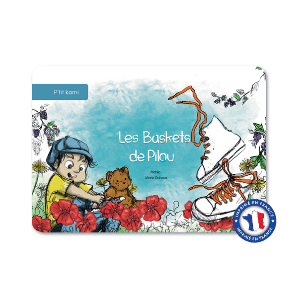 Couverture du kamishibaï Les Baskets de Pilou