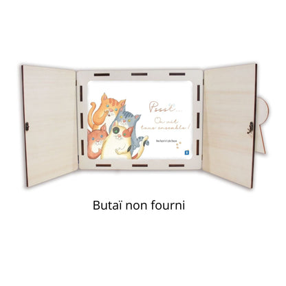 Pssst... On vit tous ensemble ! - kamishibaï