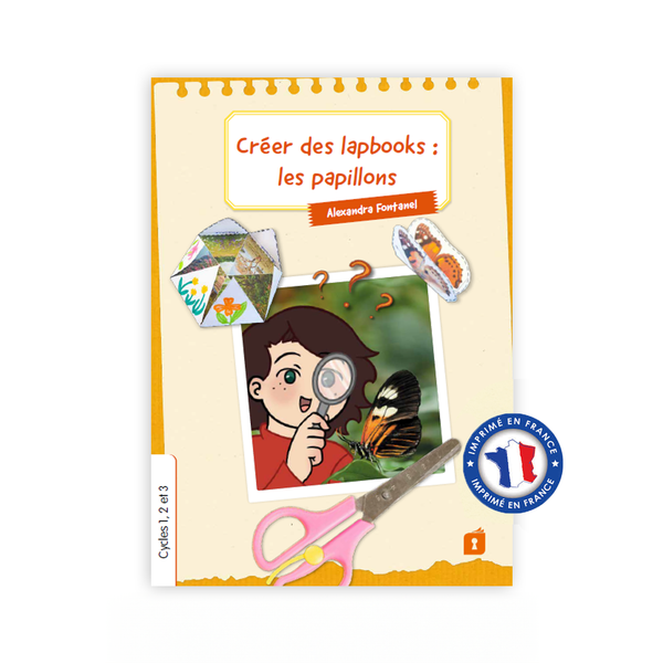 Couverture du fichier Créer des lapbooks : les papillons d’Alexandra Fontanel