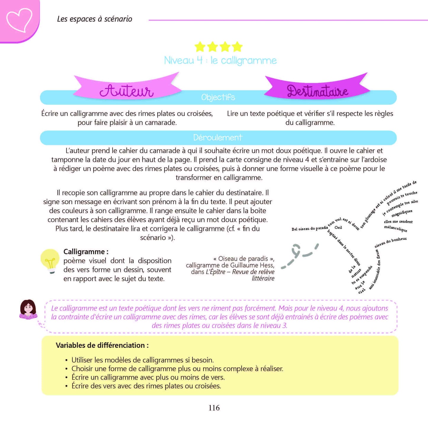 Les espaces à scénario - Cycles 2 et 3